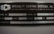 Photo Used SPECIALTY COATING SYSTEMS / SCS 4398 For Sale