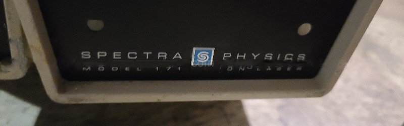 Photo Used SPECTRA PHYSICS 171 For Sale