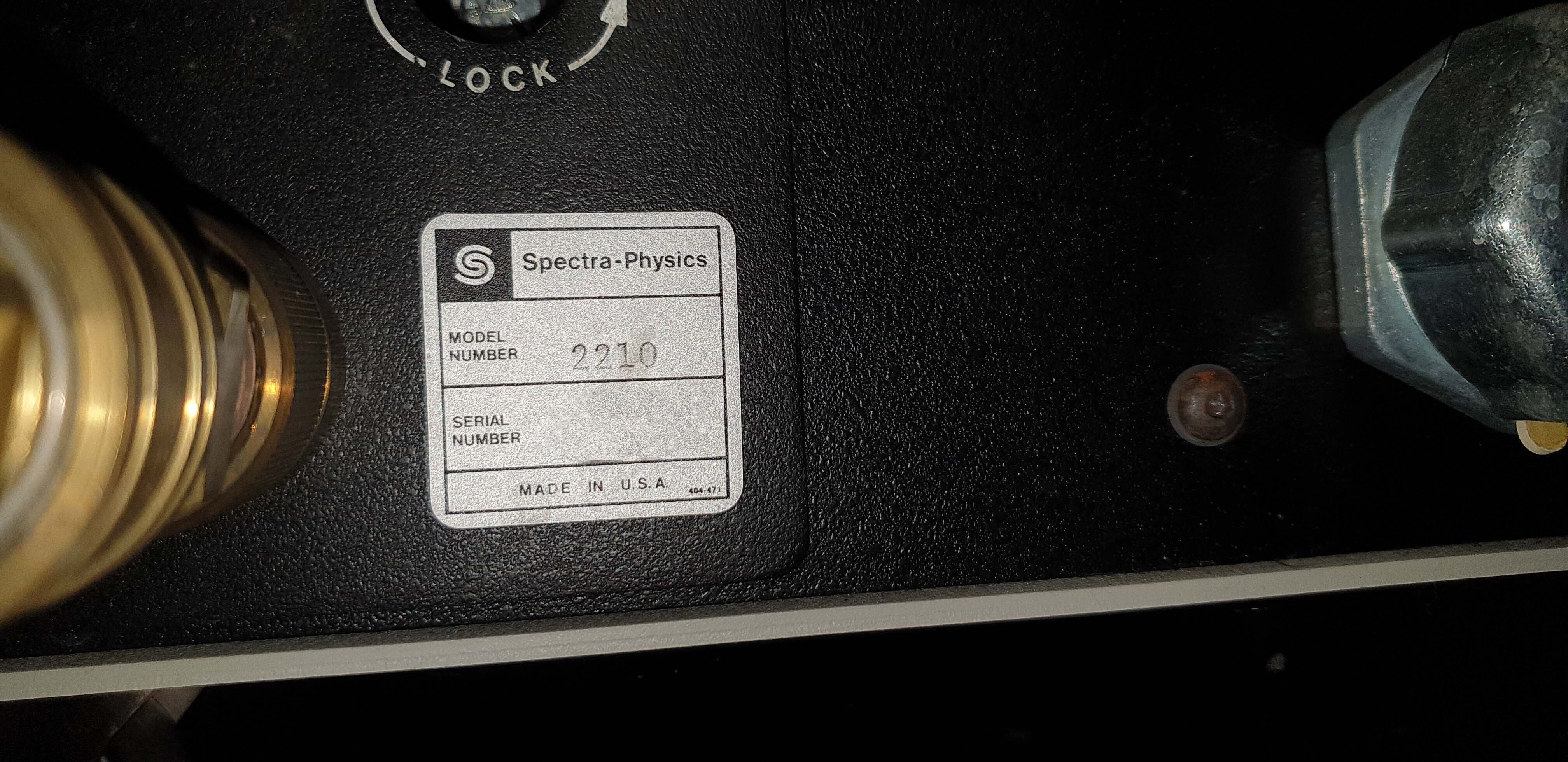 Photo Used SPECTRA PHYSICS 2210 For Sale