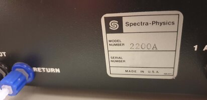 SPECTRA PHYSICS Chiller for 2200A #9308496