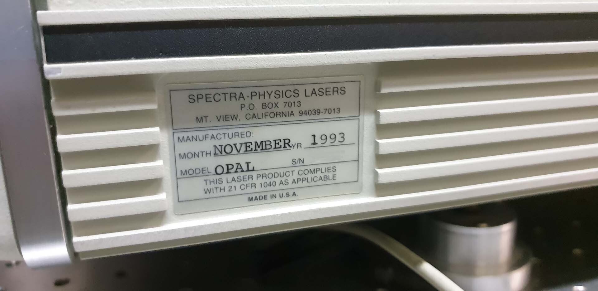 Photo Used SPECTRA PHYSICS Lot of lasers For Sale