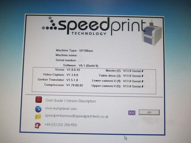 图为 已使用的 SPEEDPRINT SP700AVI 待售
