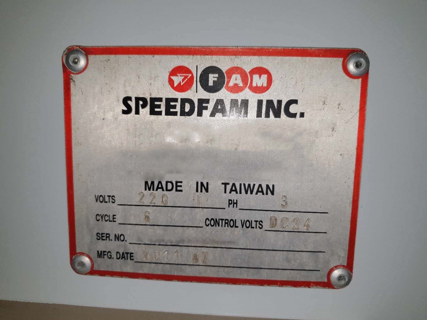 圖為 已使用的 SPEEDFAM DSM 16B-5L 待售