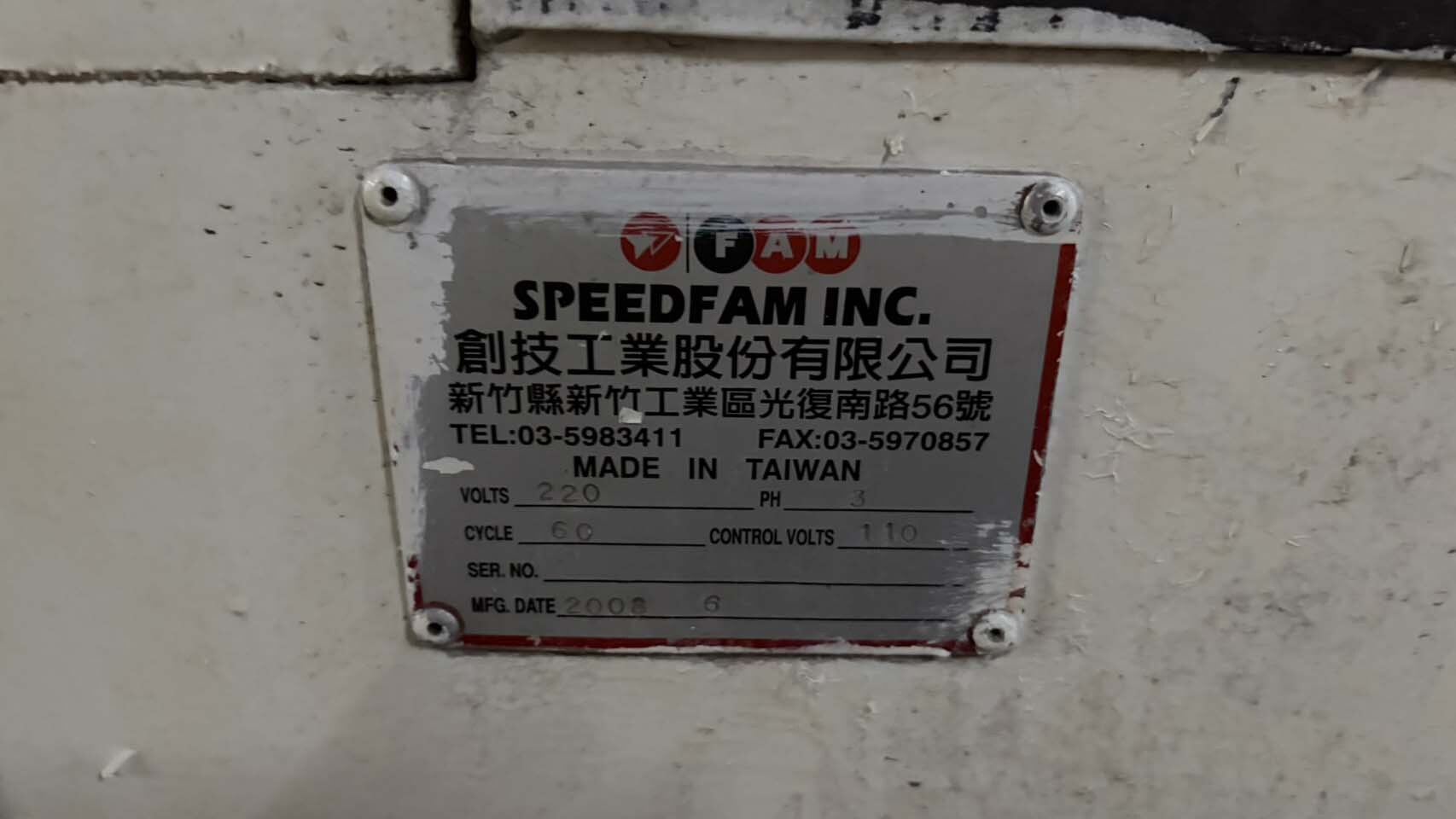 Photo Used SPEEDFAM 16B For Sale