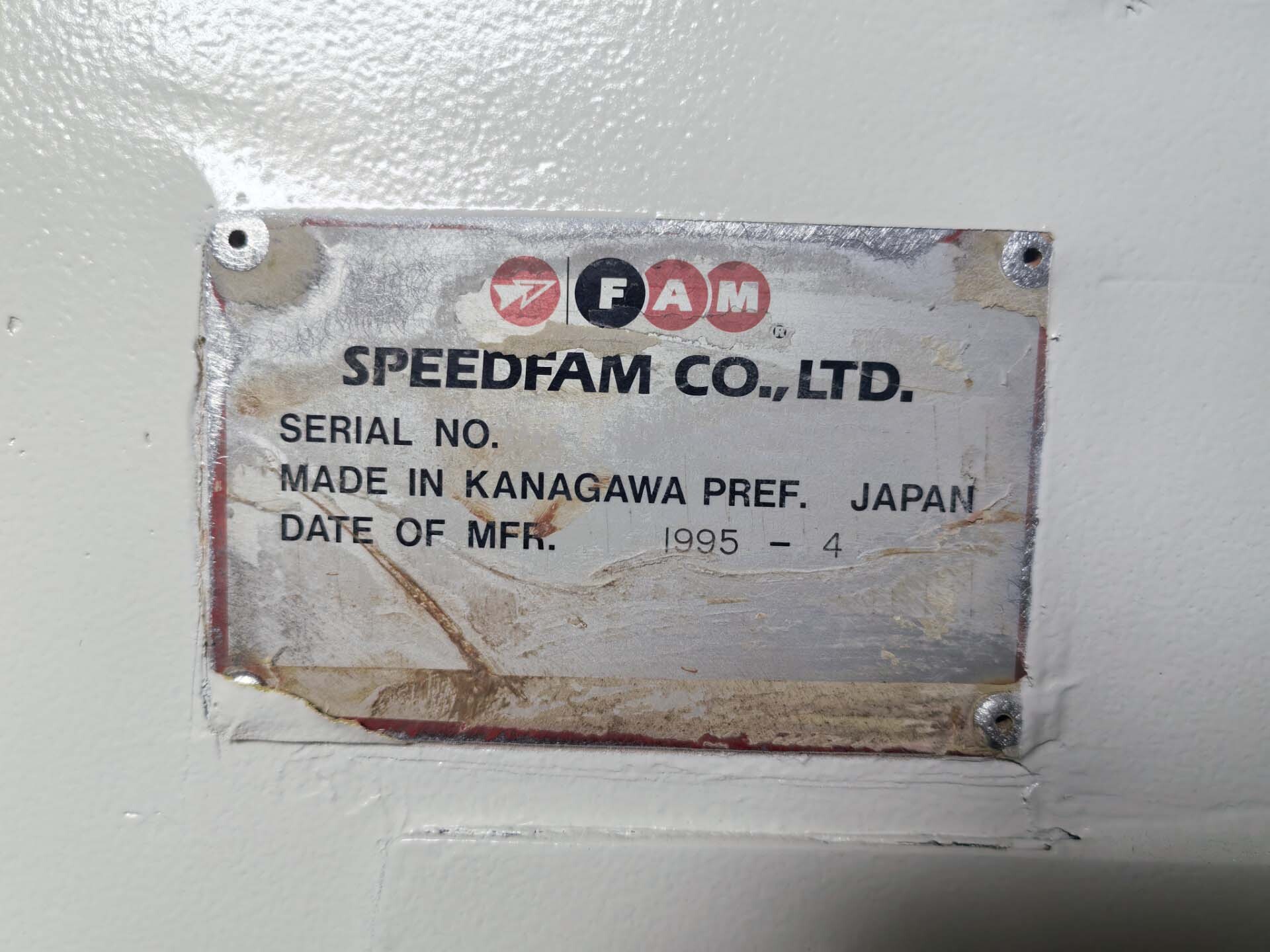 Photo Used SPEEDFAM 18B For Sale