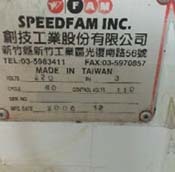 Photo Used SPEEDFAM 24DAW For Sale