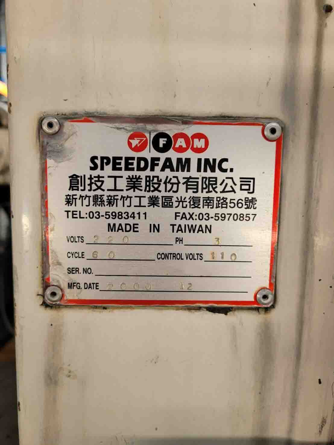 사진 사용됨 SPEEDFAM 24GPAW 판매용