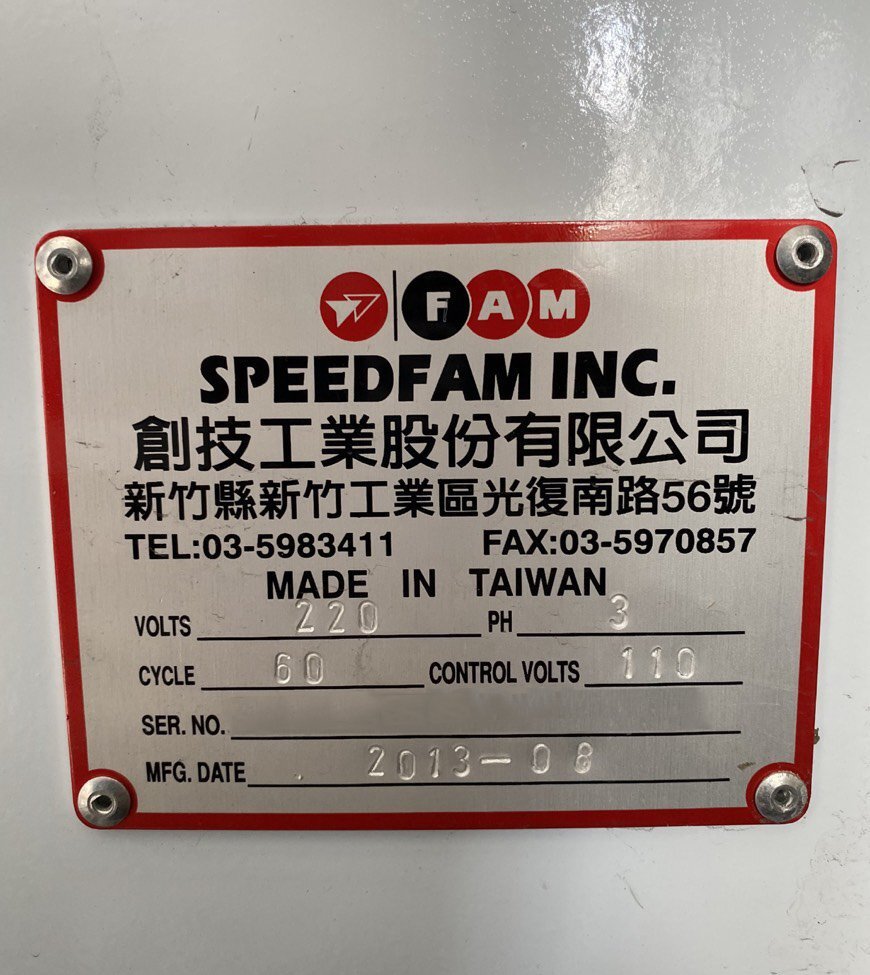 사진 사용됨 SPEEDFAM 29 DPAW 판매용