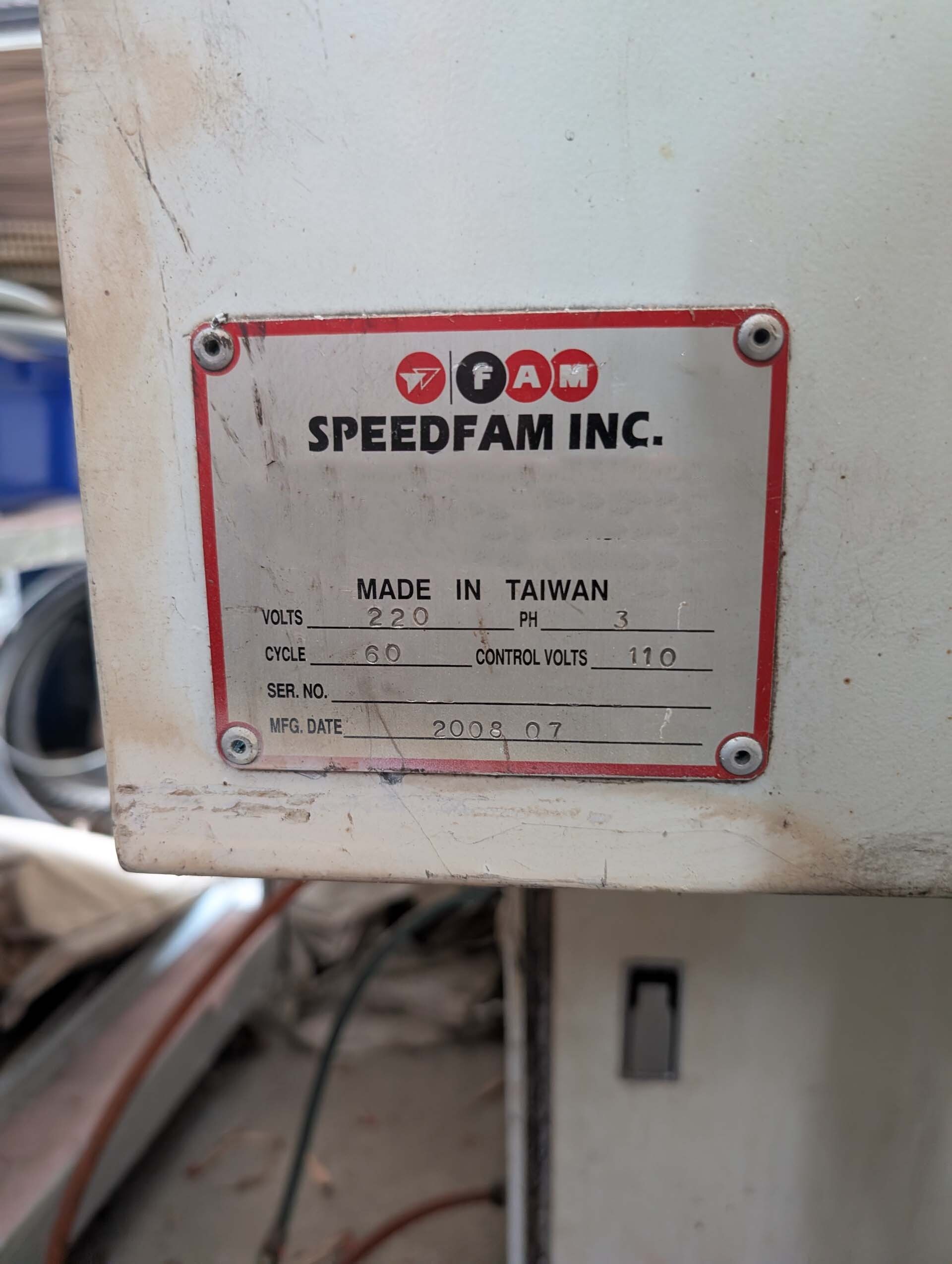 Foto Verwendet SPEEDFAM 32 B Zum Verkauf