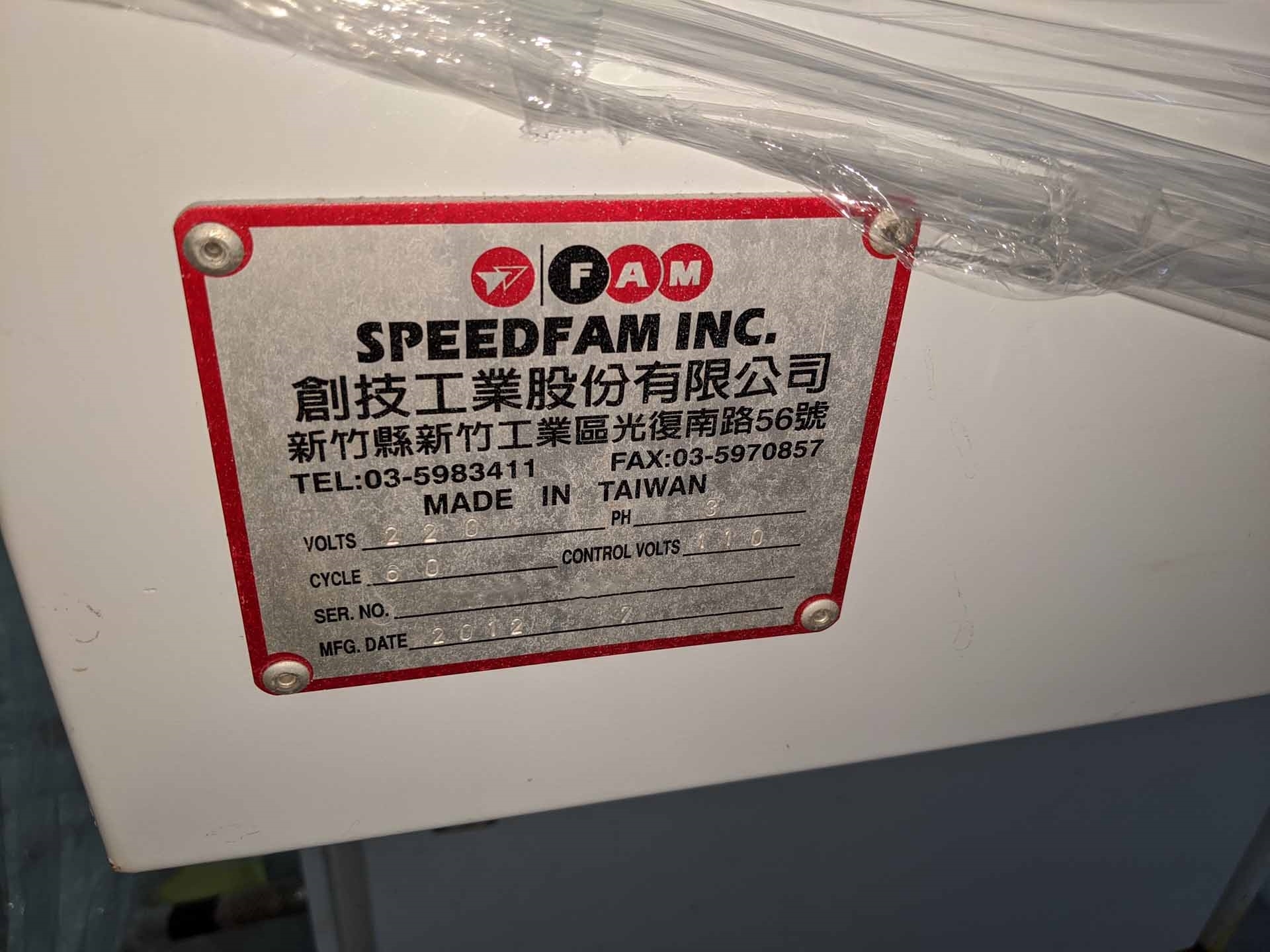 Foto Verwendet SPEEDFAM 36 GPAW Zum Verkauf