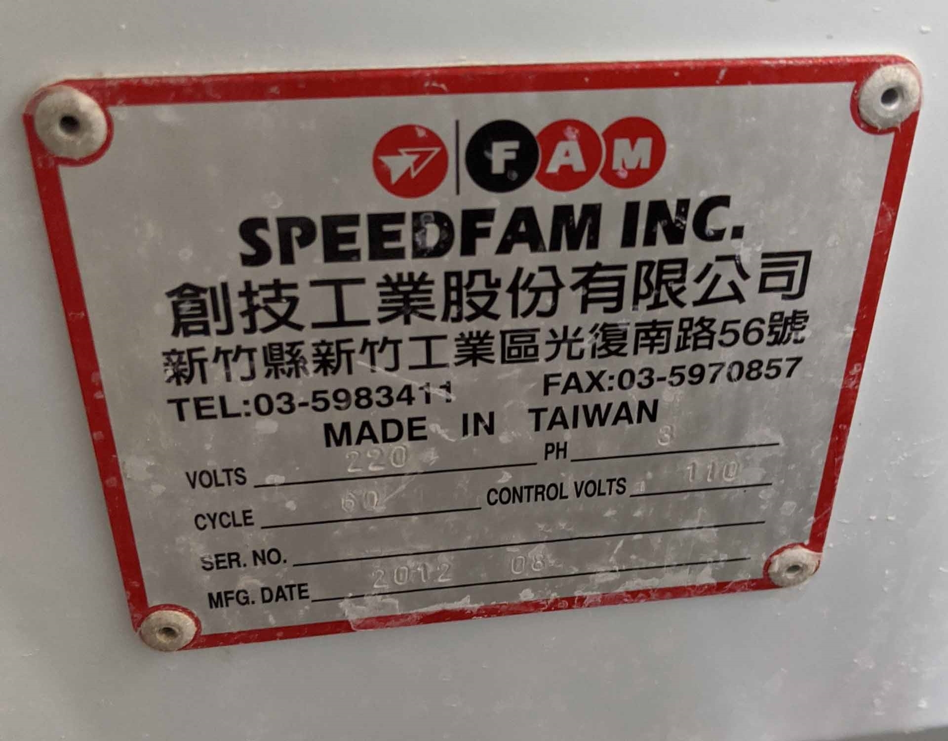 Photo Used SPEEDFAM 36 GPAW For Sale