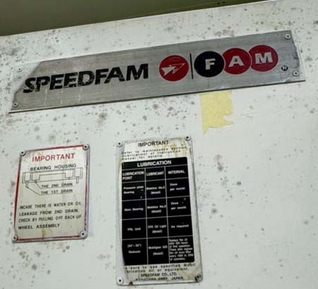 图为 已使用的 SPEEDFAM 36 SPAW 待售