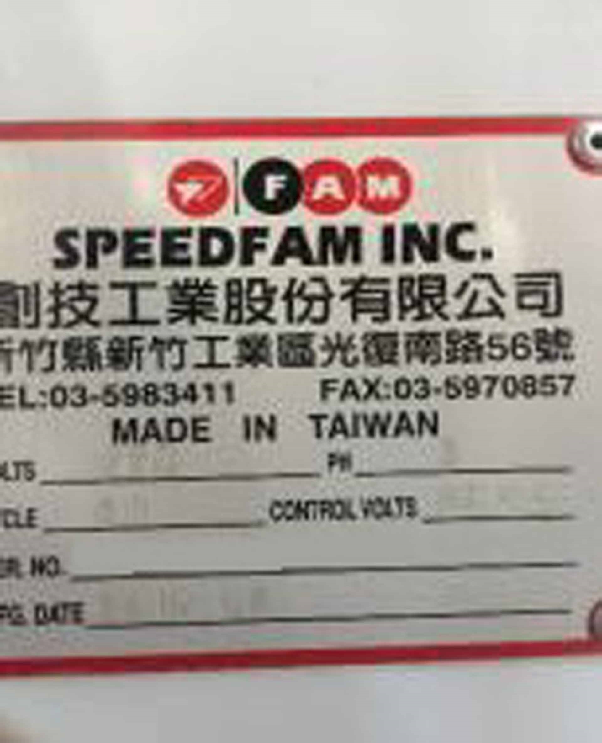 사진 사용됨 SPEEDFAM 36 MS 판매용