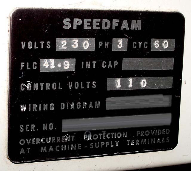 사진 사용됨 SPEEDFAM 48KGPAW 판매용