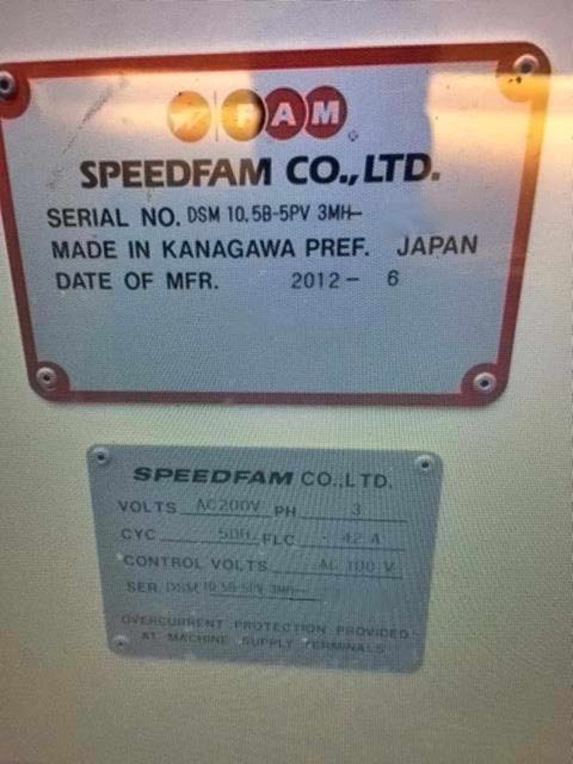 フォト（写真） 使用される SPEEDFAM DSM10.5B-5PV 販売のために