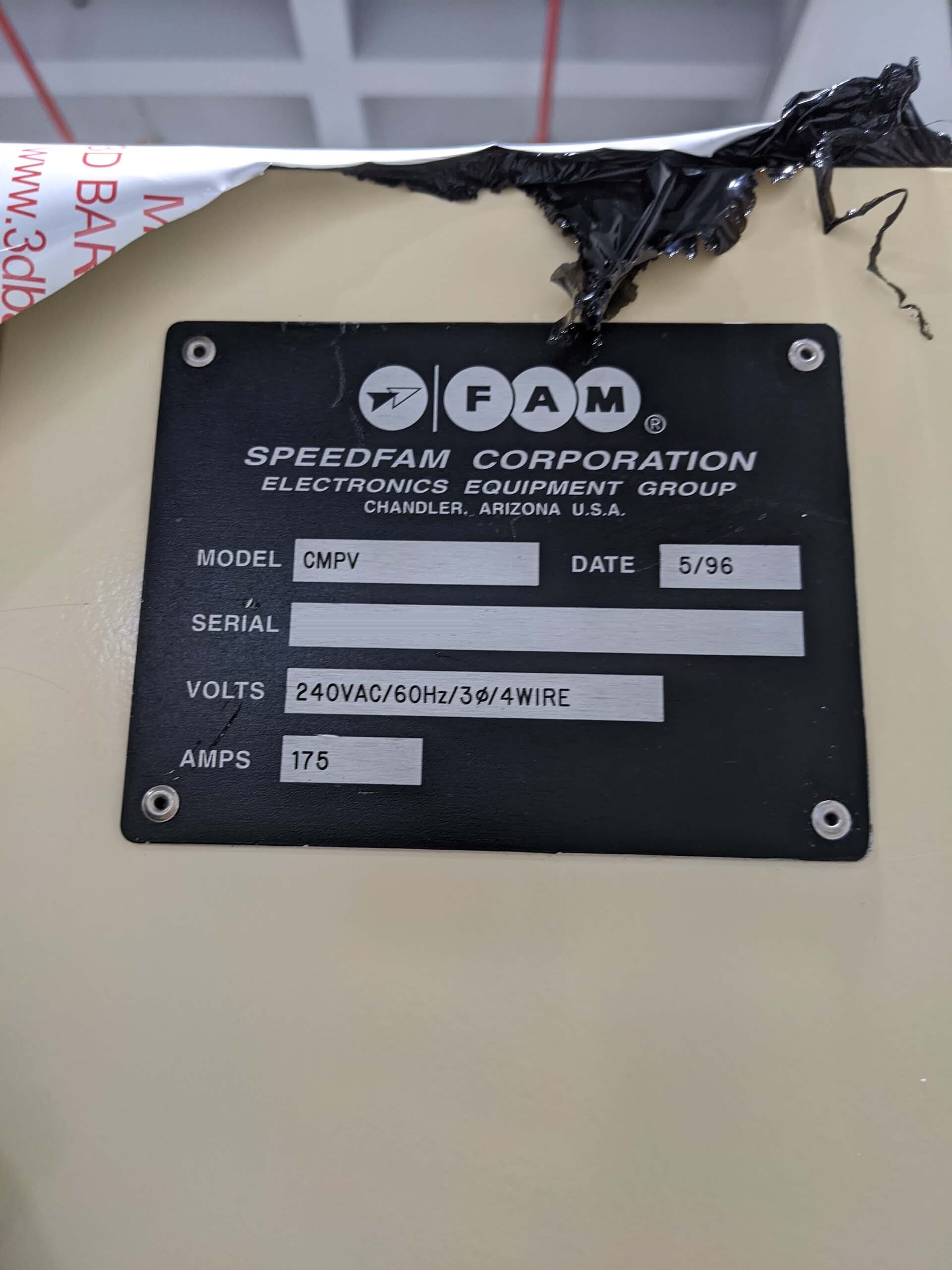 Foto Verwendet SPEEDFAM CMP-V Zum Verkauf