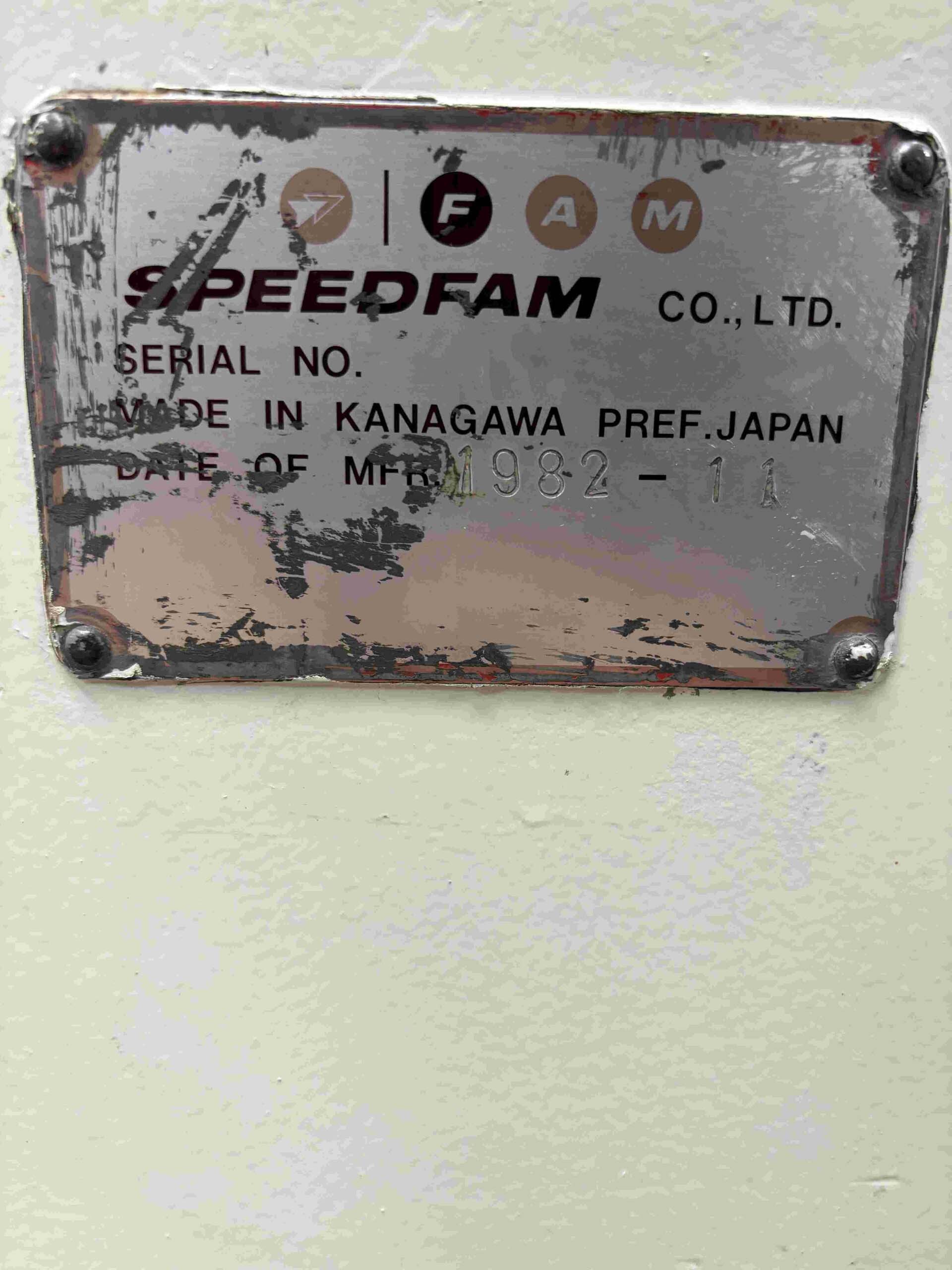 Photo Used SPEEDFAM 18B-4L For Sale