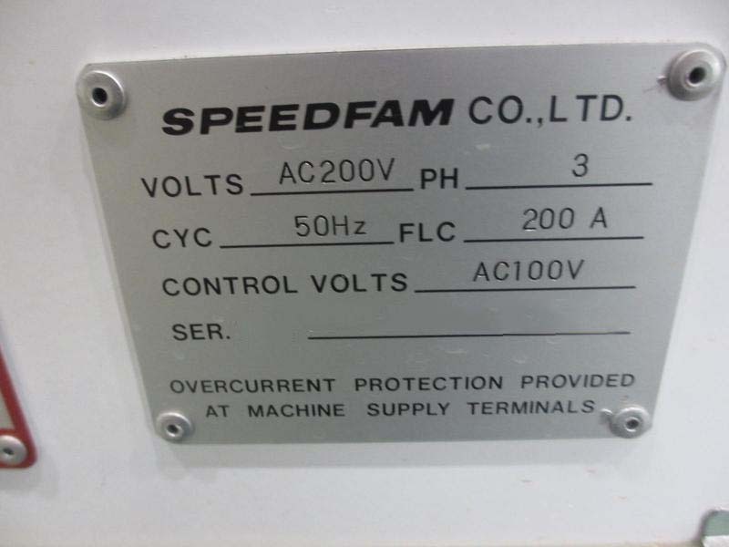 Photo Used SPEEDFAM DSM 22B-6PV-4MH For Sale