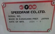 圖為 已使用的 SPEEDFAM JND 16B-5PV-3MH 待售