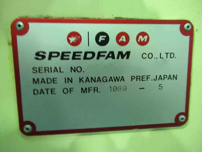 Photo Used SPEEDFAM JND 9B-5L-IV For Sale