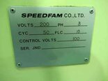 Photo Used SPEEDFAM JND 9B-5L-IV For Sale