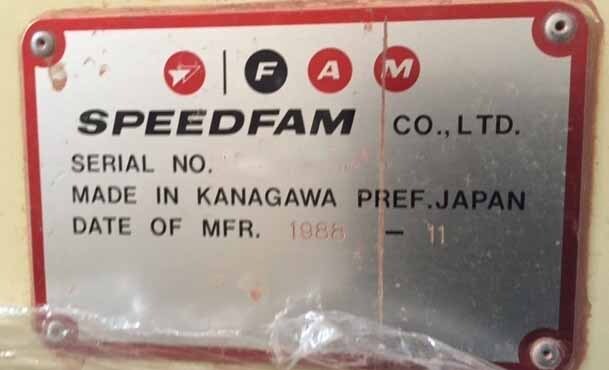 フォト（写真） 使用される SPEEDFAM JND 9B-5P-III 販売のために