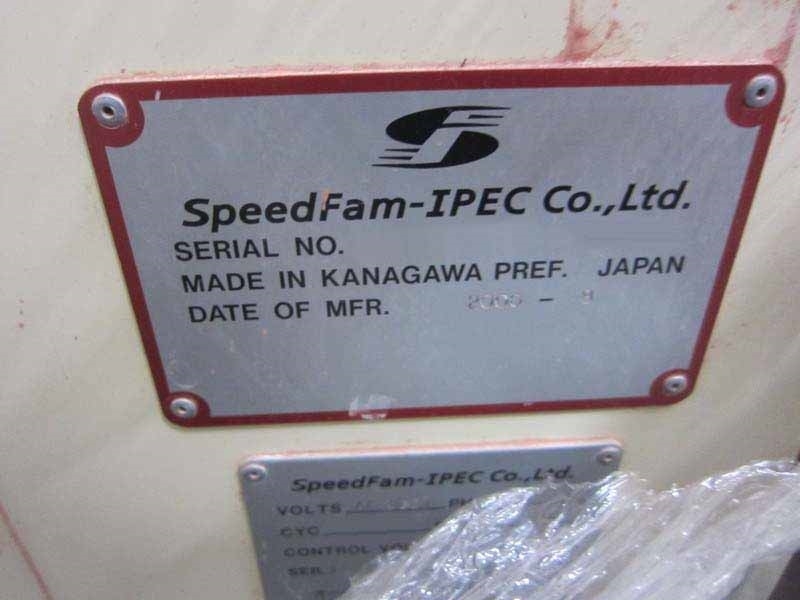 フォト（写真） 使用される SPEEDFAM JND 9B-5P-V 販売のために