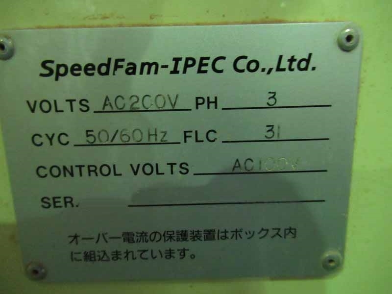 圖為 已使用的 SPEEDFAM JND 9B-5P-V 待售