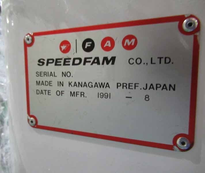 Photo Used SPEEDFAM JND 9B-5SSG-IV For Sale