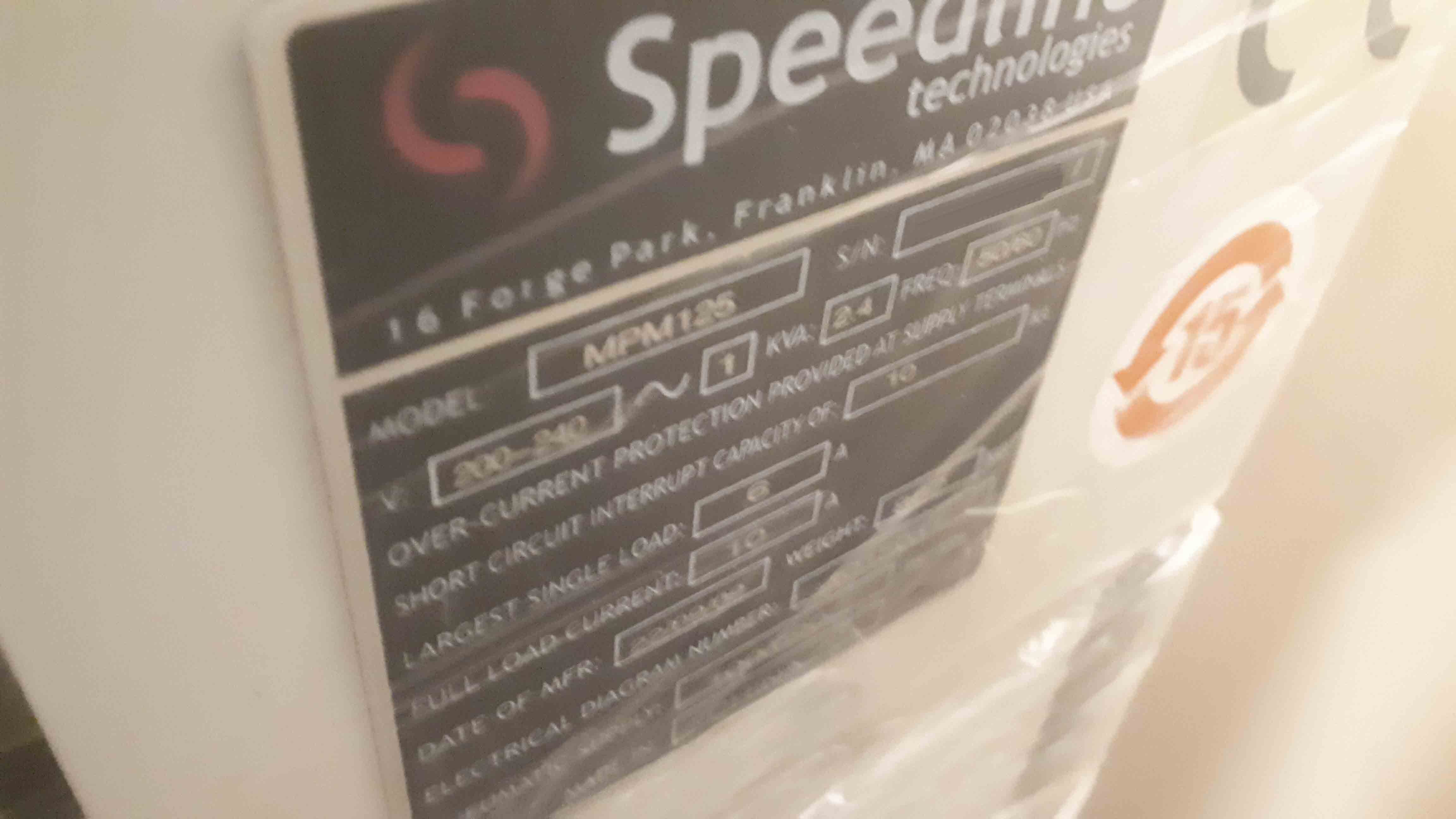 Photo Used SPEEDLINE / MPM 125 For Sale