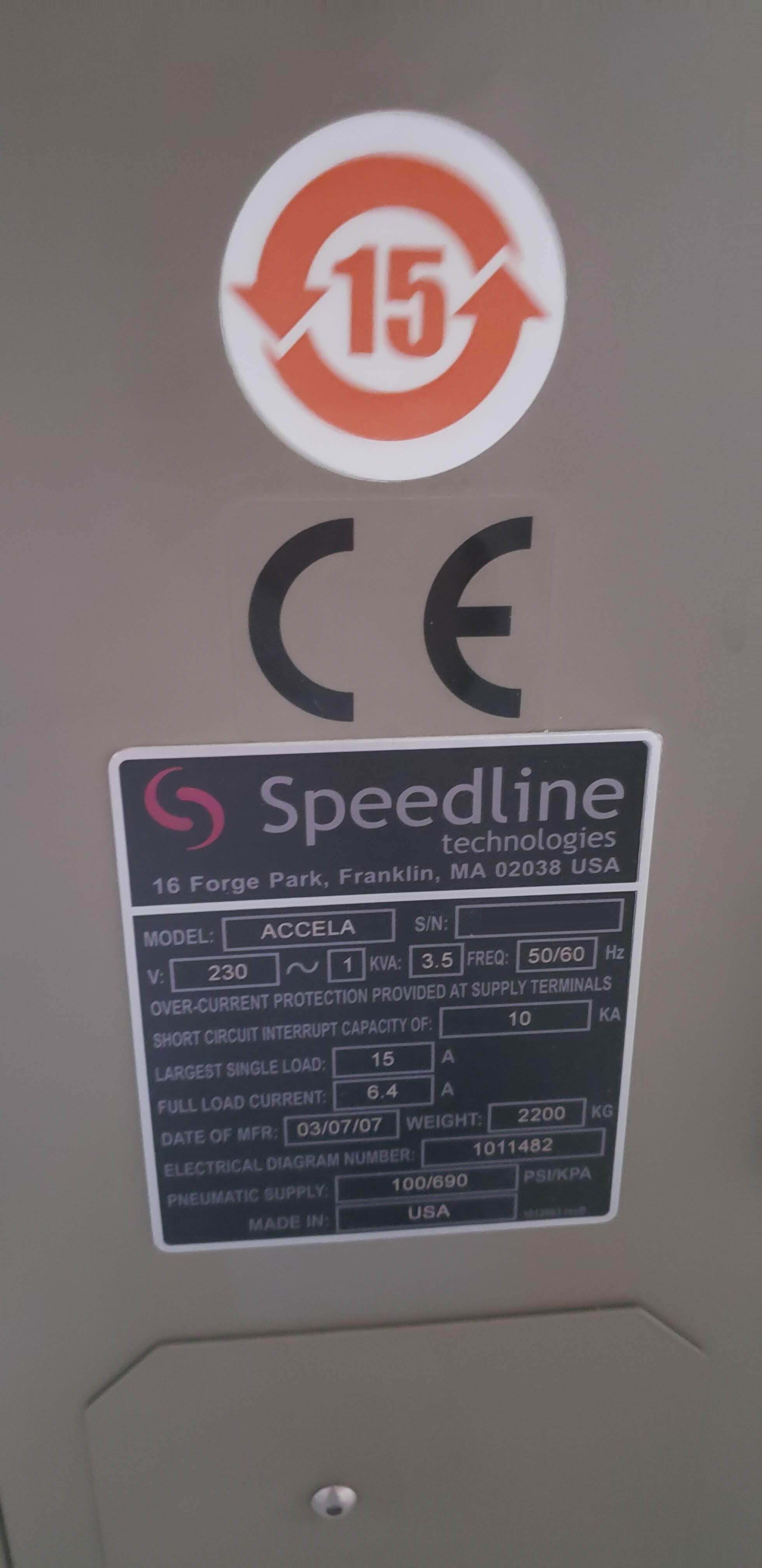 Photo Used SPEEDLINE / MPM Accela For Sale