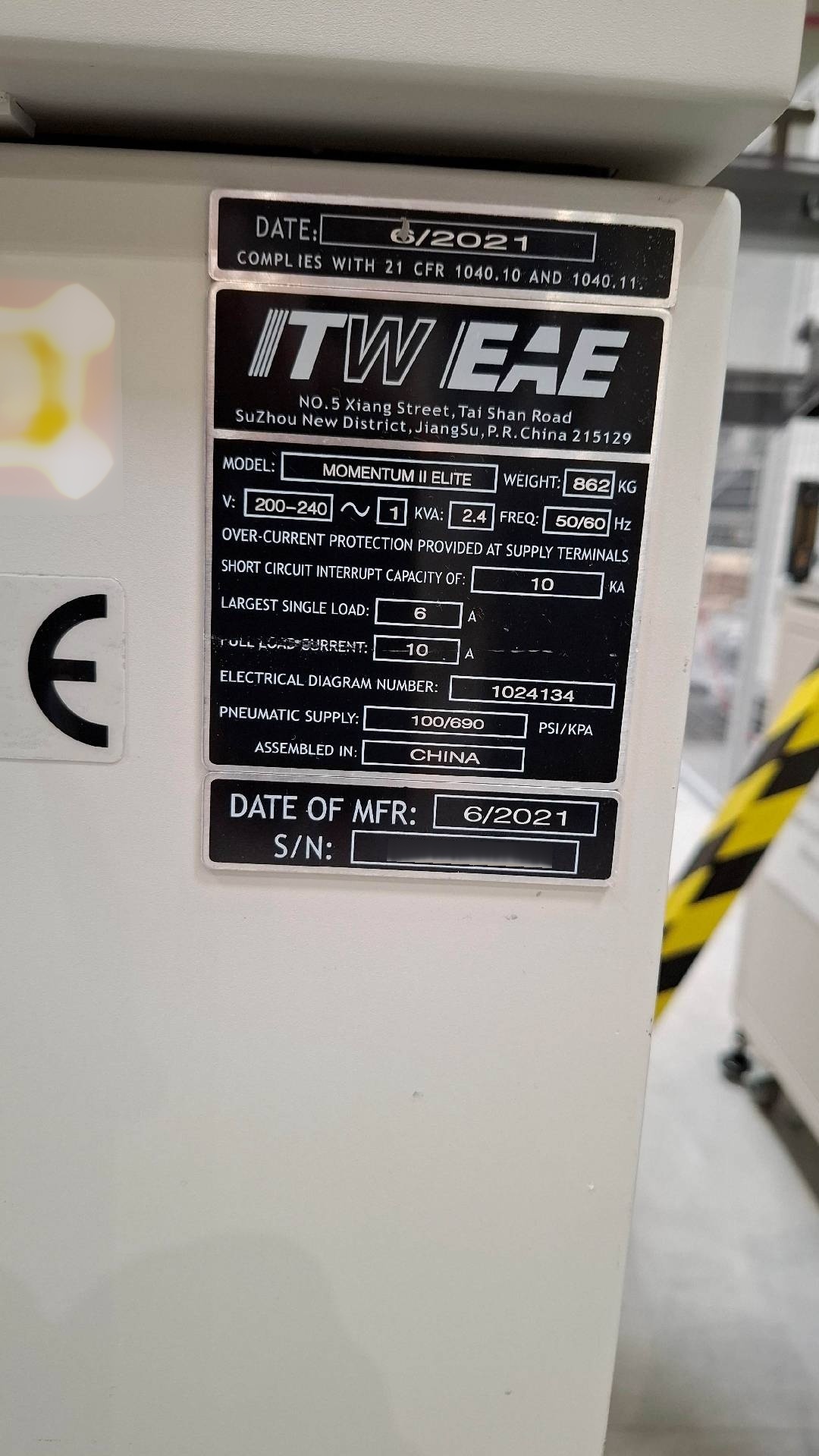 Foto Verwendet SPEEDLINE / MPM Momentum II Elite Zum Verkauf