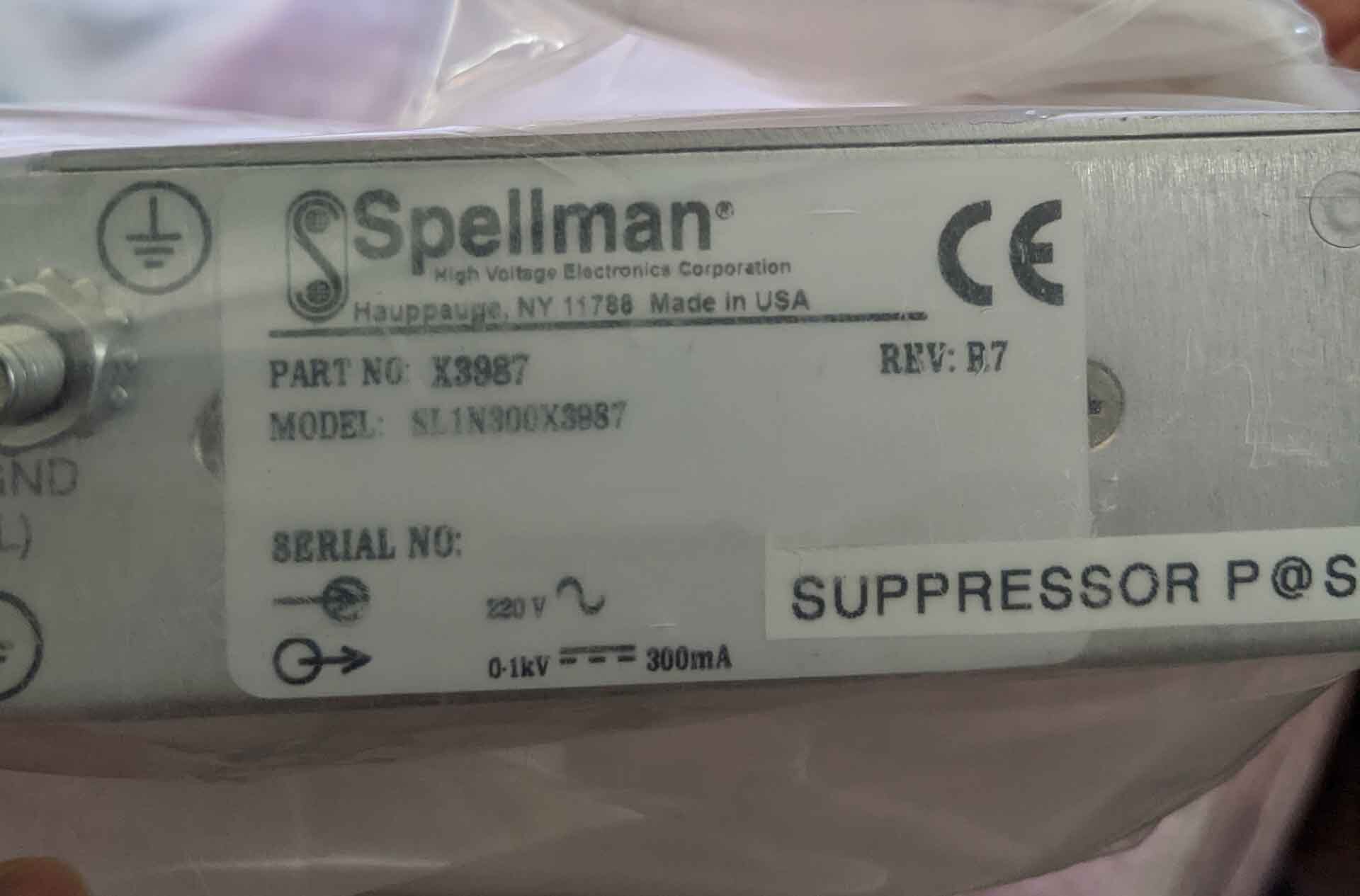 Photo Used SPELLMAN SL1N300X3887 For Sale