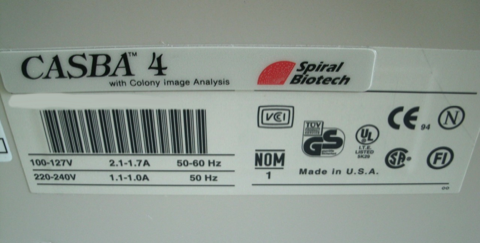 Photo Used SPIRAL BIOTECH Casba 4 For Sale