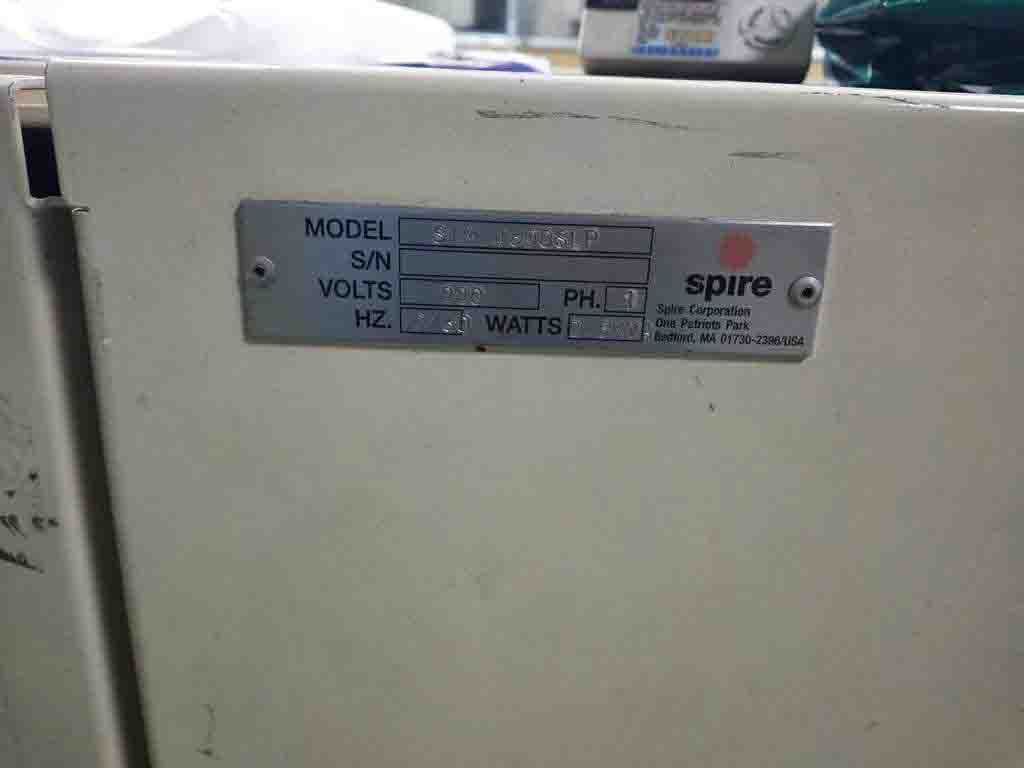 Photo Used SPIRE 4600 SLP For Sale