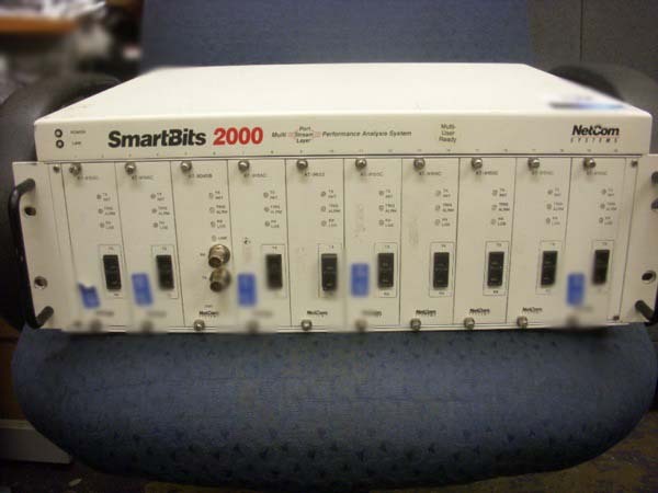 Foto Verwendet SPIRENT / NETCOM SmartBits SMB-2000 Zum Verkauf
