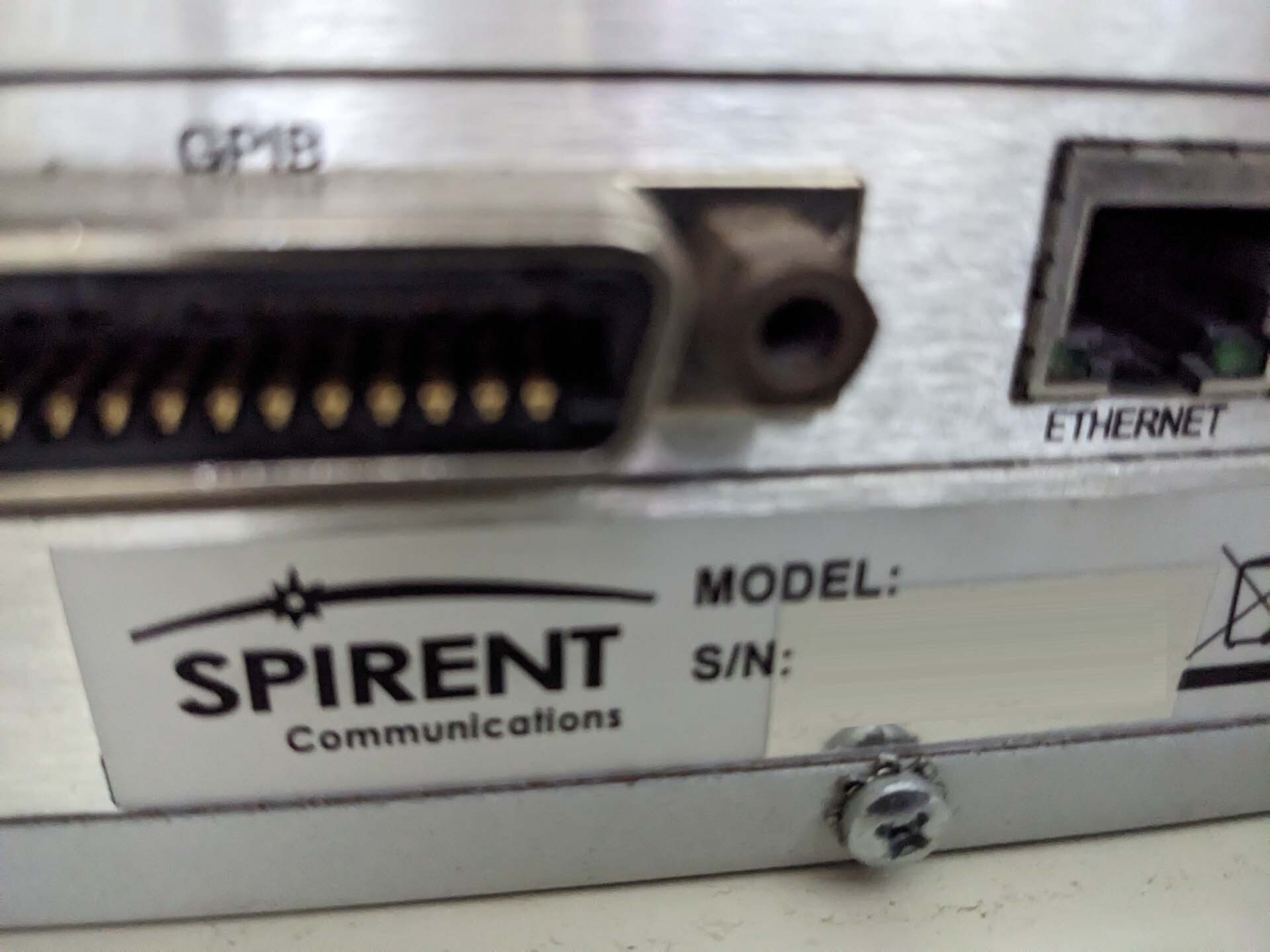 Photo Used SPIRENT SR3420 For Sale