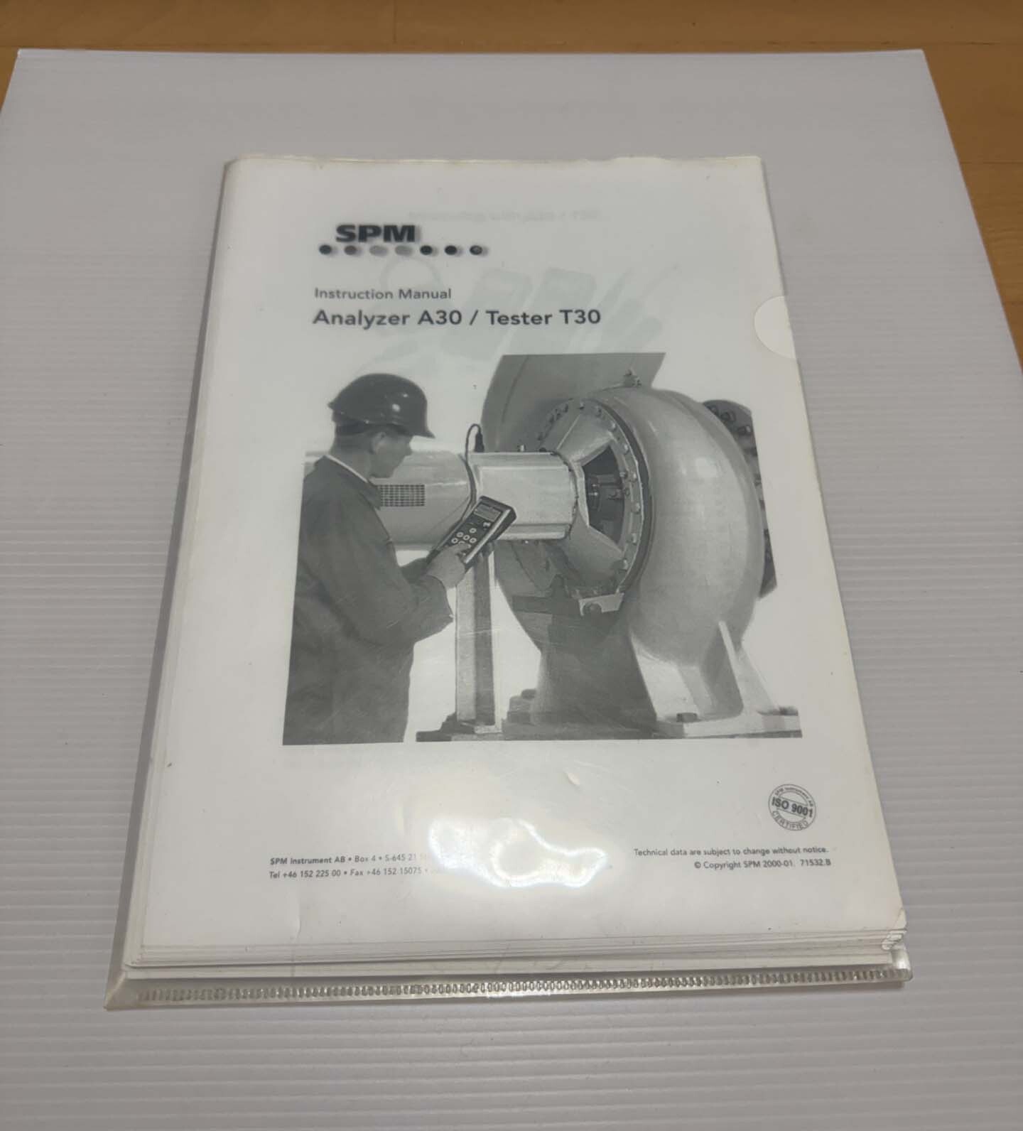 Photo Used SPM INSTRUMENTS A30/T30 For Sale