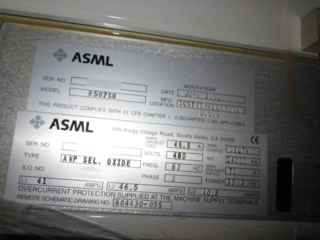 Foto Verwendet SPT AVP 8000 Zum Verkauf