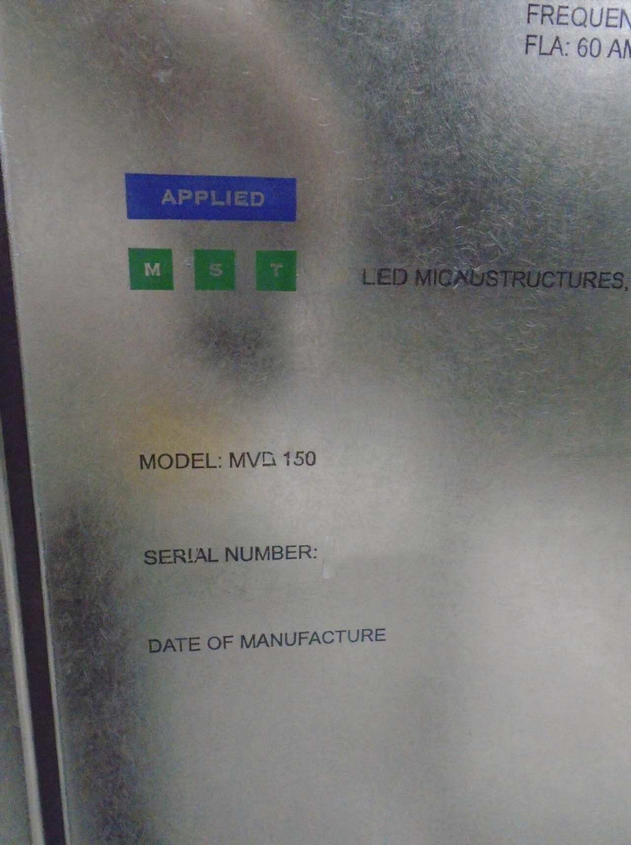 Photo Used SPTS / APPLIED MICROSTRUCTURES MVD150 For Sale