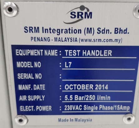 사진 사용됨 SRM L7 판매용