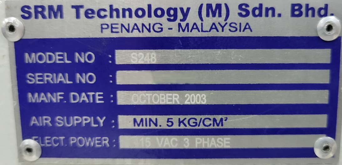 圖為 已使用的 SRM S 248 待售