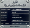 사진 사용됨 SRM XD 248 판매용