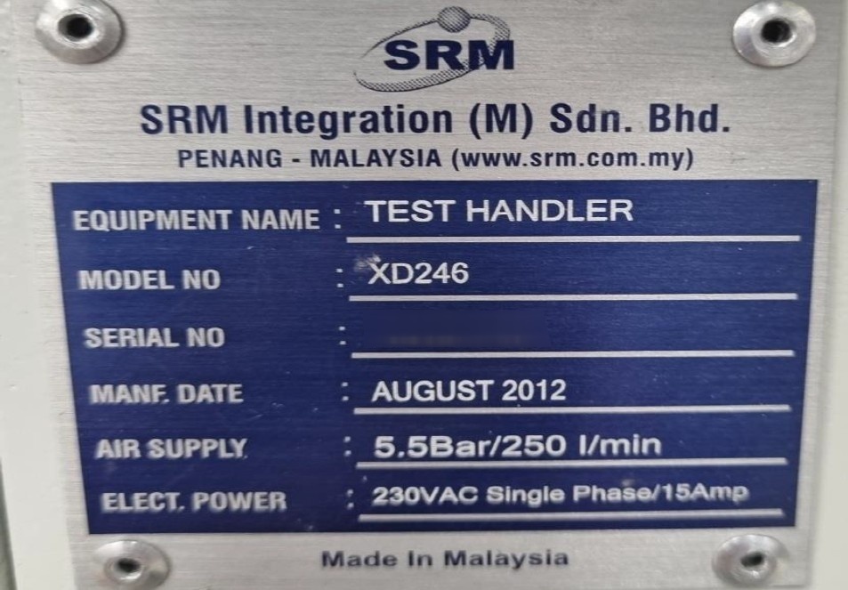 圖為 已使用的 SRM XD246 待售