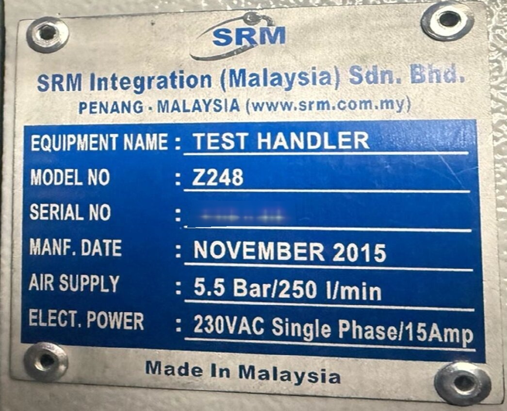 Foto Verwendet SRM Z 248 Zum Verkauf