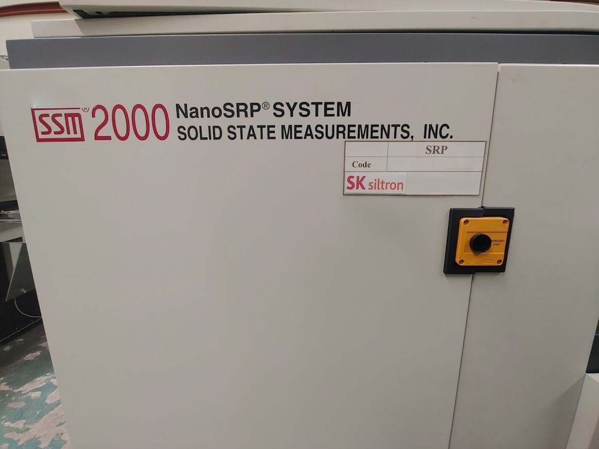 Photo Used SSM / SOLID STATE MEASUREMENTS SSM2000 For Sale