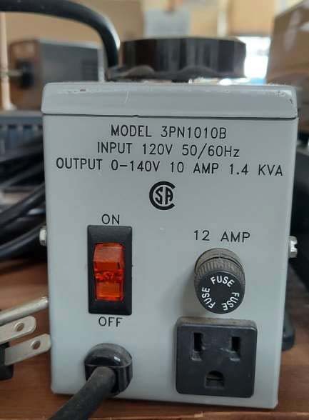 Photo Used STACO 3PN1010B  For Sale