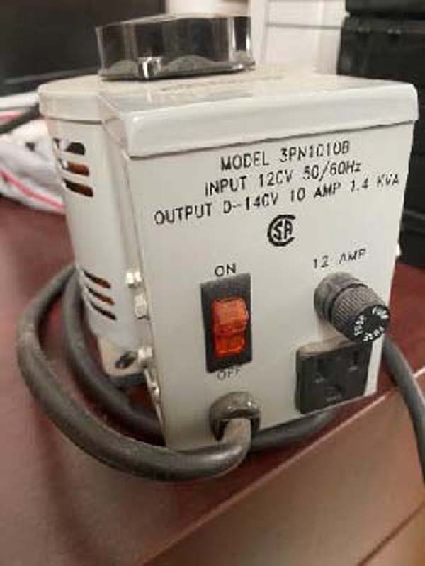 Photo Used STACO 3PN1010B  For Sale