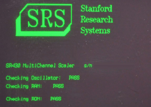 Photo Used STANFORD RESEARCH SYSTEMS / SRS SR430 For Sale