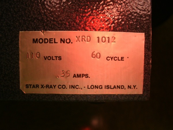 图为 已使用的 STAR XRD 1012 待售